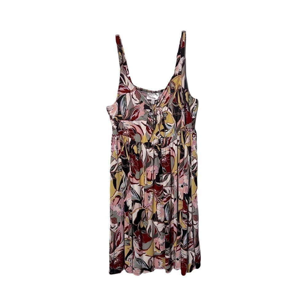 Torrid | Floral Super Soft Bow Front Skater Dress, Size 1 (1X | 14-16)
